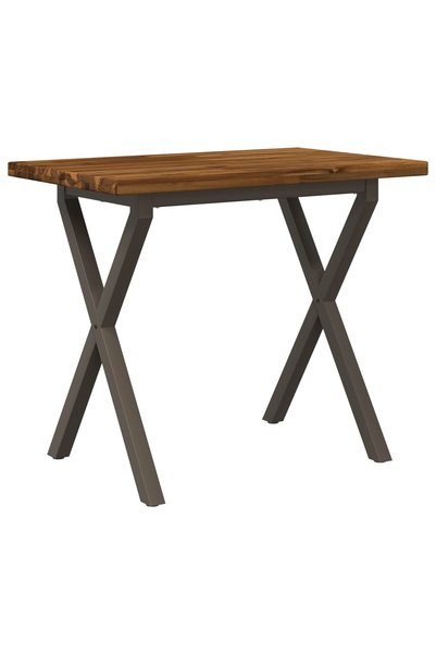 vidaxl Masă de dining pătrată 90 x 55 x 75 cm Lemn Solid de Acacia