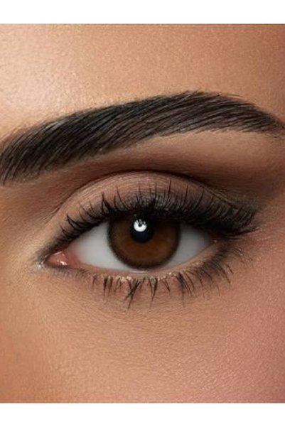 Amara Walnut Monthly Disposable Color Contact Lenses Warm Hazel Brown Shade 2...