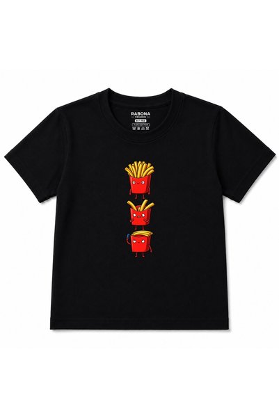 Rabona Fashion Trio de cartofi prăjiți pentru stări de spirit – Tricou grafic...