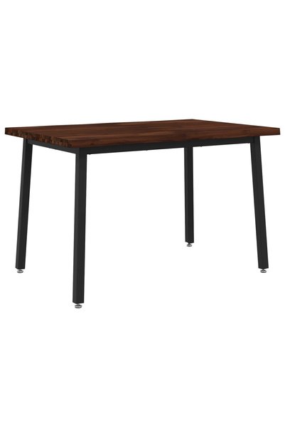 vidaxl Masa de dining cu margine vie 110 x 55 x 75 cm