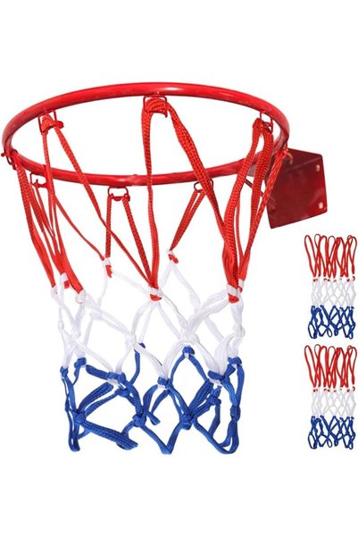 Tazweeq 2 Pack Mini Basketball Net Replacement, Heavy-Duty Nylon Little Tikes...
