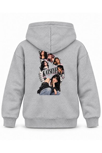 SVART WEAR Katseye Locked Diary Archive Printed Children's Hooded Sweatshirt
