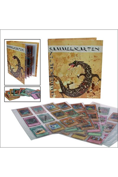 safe Album pentru Yu-Gi-Oh Pokemon 360 trading cards