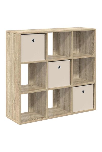 vidaxl Bufet Stejar Sonoma 88,5 x 29 x 84,5 cm