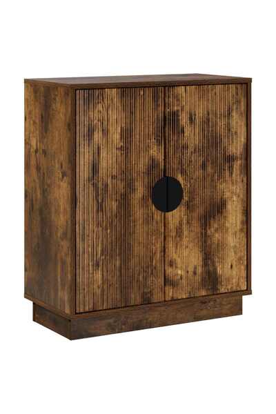 vidaxl Bufet VENRAY Stejar fumuriu 66 x 33 x 77,5 cm Lemn prelucrat