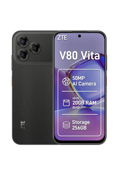 ZTE Smartphone V80 Vita, Unisoc T7280 Octa-Core, 6.75" IPS, 8GB RAM, 256GB st...