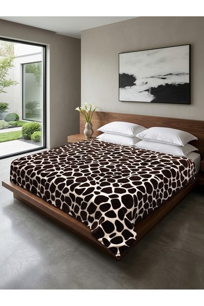 Truva Home Pătură Pufoasă pentru Pat Matrimonial |200x230 cm \ Confortabilă ș...