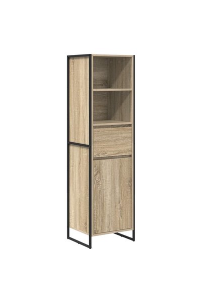 vidaxl Dulap pentru cărți Stejar Sonoma 43 x 36 x 150.5 cm