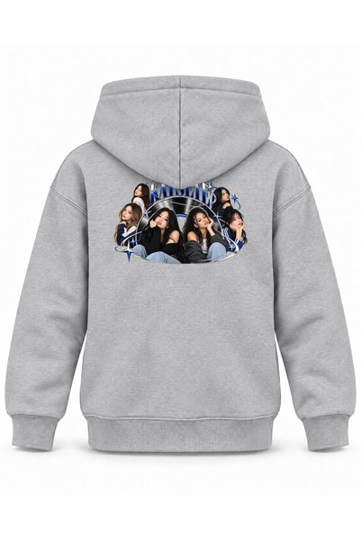 SVART WEAR Katseye Pickup Circle Archive Printed Children's Hooded Sweatshirt