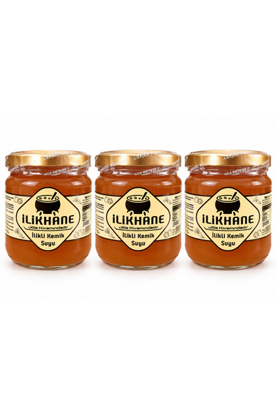 İLİKHANE İlikli Kemik Suyu (3 x 200 ml ) Avantajlı Paket