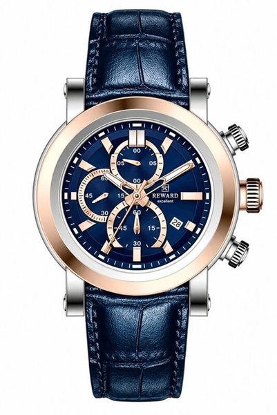 Reward Rd831966M Leather Cord Men's Wristwatch