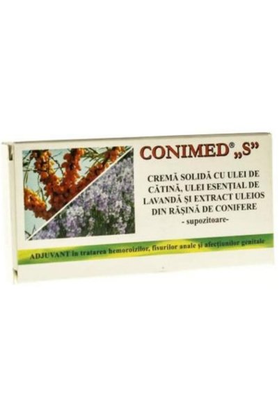Elzin Plant Supozitoare Conimed S Elzin Plant, 10 buc x 1.5g