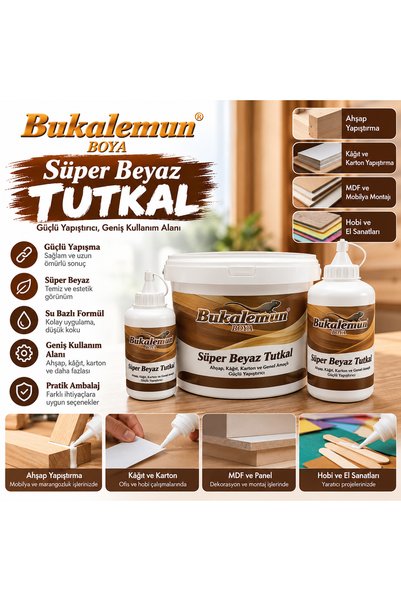 Bukalemun Süper Beyaz Tutkal 0.3 Kg