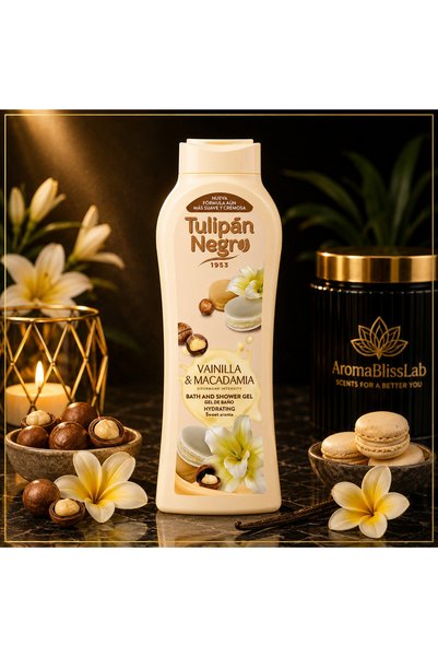Tulipan Negro Gel de duș Dream Vanilla & Macadamia – Tulipán Negro 650 ml