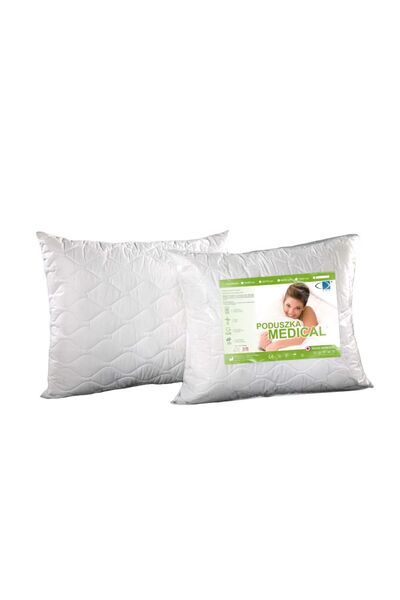 AMW Perna antialergica 40x70 Medical cu fermoar, alba