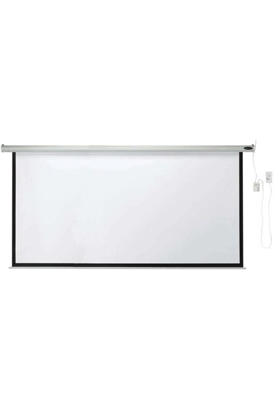 SCREEN Aarco MPS-84 84" x 84" Matte White Motorized Projection