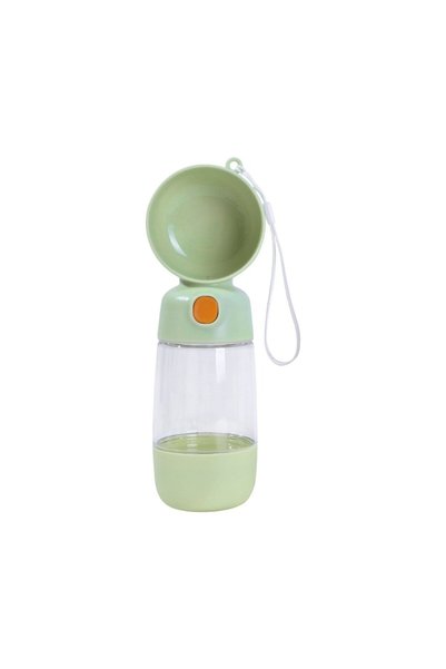 OEM Sticlă portabilă 2 în 1 pentru câini și pisici, apă 400 ml + hrană 182 ml...