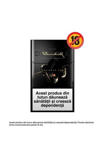 GLO Dunhill Designed For Glo Obsidian Tobacco