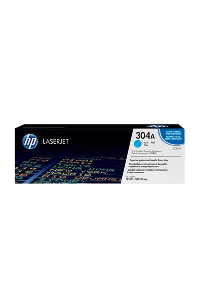 toner خرطوشة حبر أصلية HP 304A سماوية لطابعة ليزر جيت