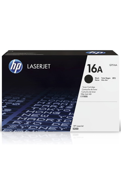 toner خرطوشة حبر أسود HP 16A (Q7516A) - أصلية من الشركة المصنعة