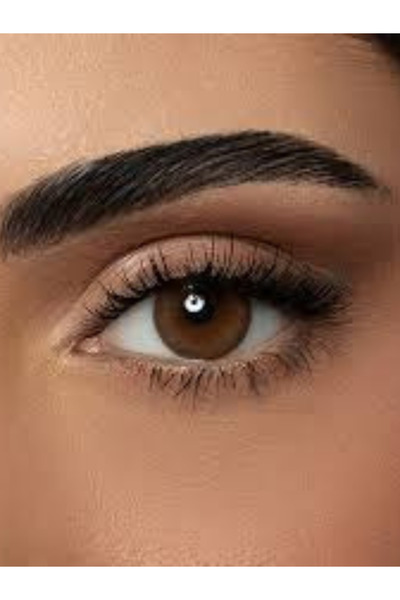Amara Dune Monthly Disposable Color Contact Lenses Soft Sandy Brown Shade 2 Pack