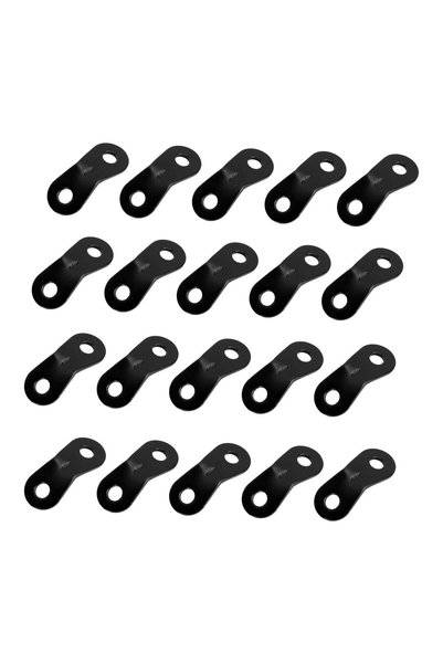 Noonedibs 20 buc tensionator de frânghie din aliaj de aluminiu, antiderapant,...