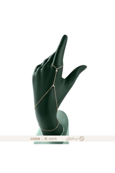 silveraty كف بفصوص زركون فضة عيار 925 مطلي روديوم وماء الذهب