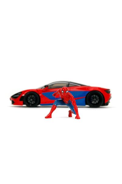 Jada Marvel Spider-Man McLaren 720S Model Araç ve Figür
