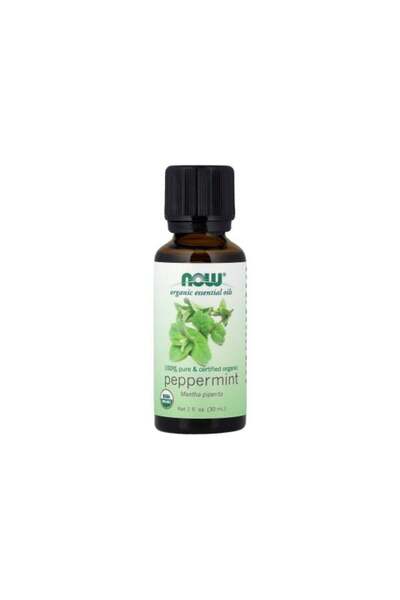 Now Peppermint Organic Oil 30 Ml