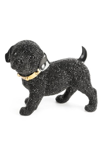 Eurofirany Figurina decorativa, 16x9x13cm, negru