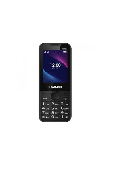 MAXCOM Telefon mobil MM248 4G Dual Sim Negru