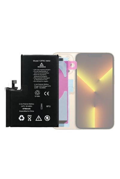 Tradebit Acumulator Baterie pentru iPhone 13 Pro Max cu capacitate mărită de ...