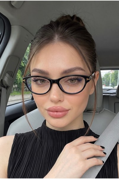 REN EYEWEAR Tessa Siyah Blue Block Mavi Işık Filtreli Bilgisayar Gözlüğü Kadı...