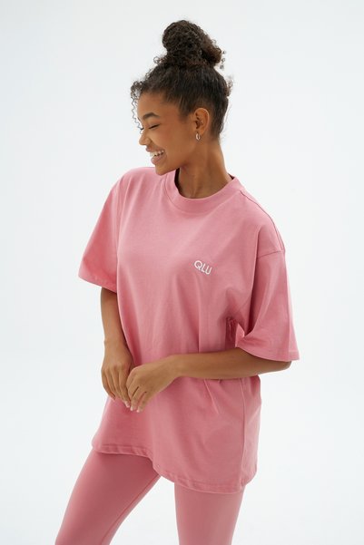 qlu Rise Collection Women's Overlay T-Shirt