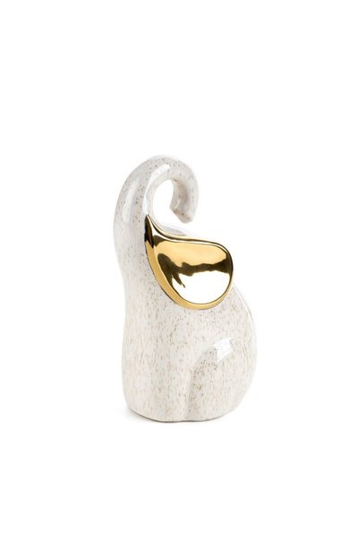 Eurofirany Figurina decorativa, 15x11cm, bej