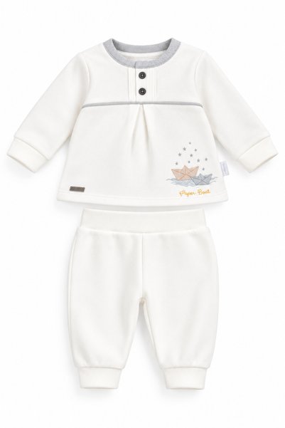 Babyhola %100 Pamuk Erkek Bebek Alt Üst Takım 13748
