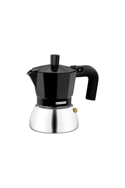 MONİX Coffee maker, stainless steel, 195 ml, Black -