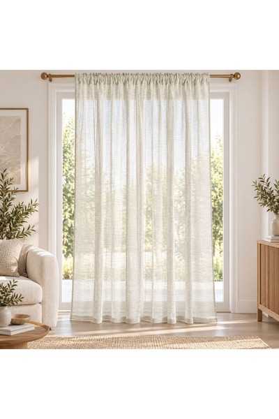 OEM Perdea Tifon bej cu Rejansa 140x260cm
