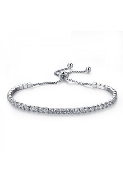 OEM Brățară White Soul Crystal – Eleganță Pură, Placată cu Argint S925
