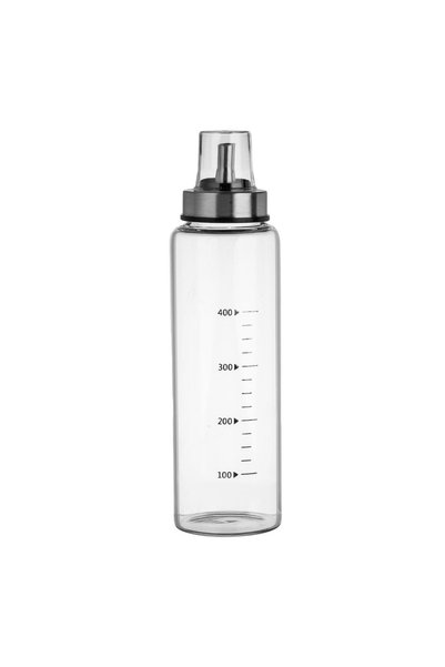 OEM Sticlă dozatoare de ulei din sticlă de 500ml cu cioc și capac