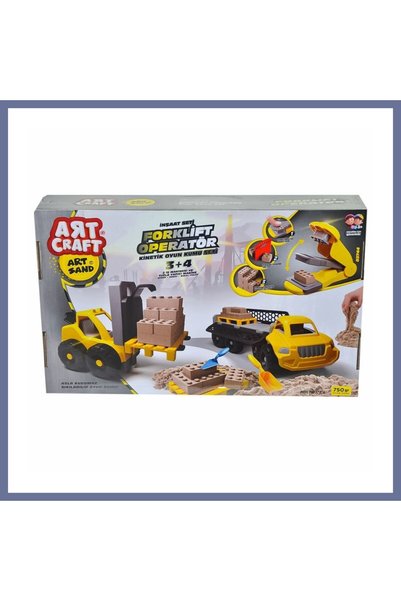 dilaratrendhousee 03744 ARTSTAND FORLİFT OPERATÖR KUM SET DLRA