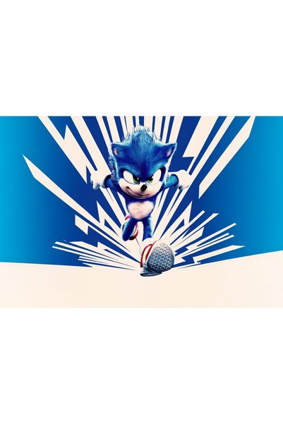 OEM Poster Sonic The Hedgehog Cinemark Xd, 61x90 cm, poster9218