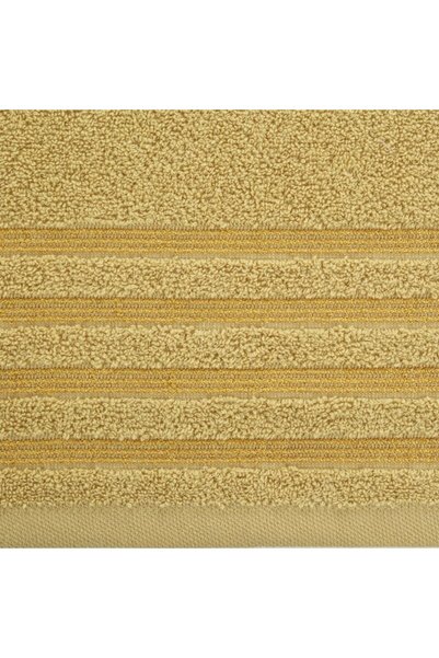 Eurofirany Prosop, Eurofirany, Saba, bej inchis, 30 x 50 cm, 480 g/m2, cu bordura decorativa in dungi, cu agatatoare
