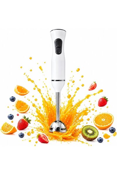 Generic Hand Blender 600W, Stainless Steel Blade Immersion Blender, One-Touch...