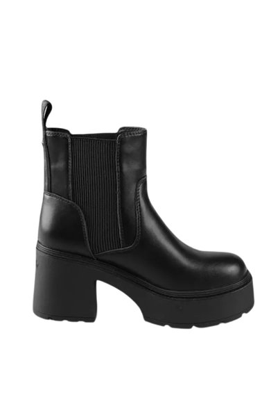Buffalo Γυναικεία Mila Chelsea Μποτάκια Μαύρα BUF1220083-BLACK