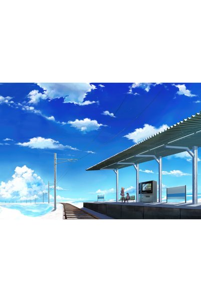 OEM Poster Camus In The Blue Sky Anime Girls, 61x90 cm, poster9162