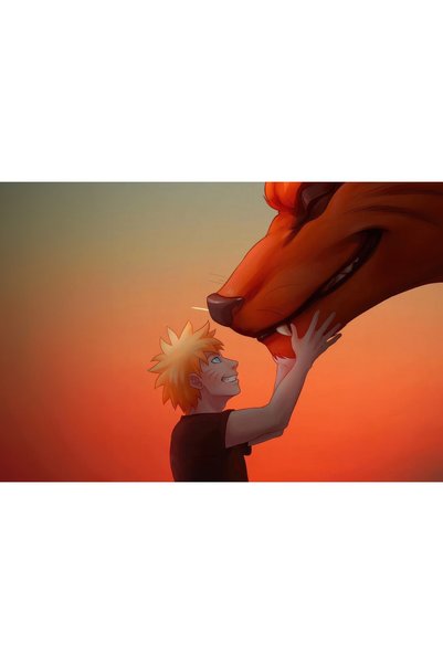 OEM Poster Naruto și Kurama, 61x90 cm, poster9242