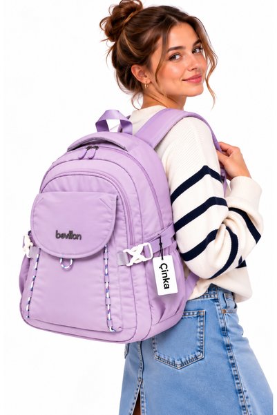 Çınka Bags Unisex Luxury Water-Resistant Fabric Daily Travel and Backpack / 2602