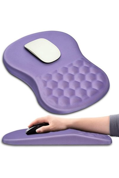 GENERAL Hokafenle Ergonomic Mouse Pad Wrist Support with Massage Design, Wris...