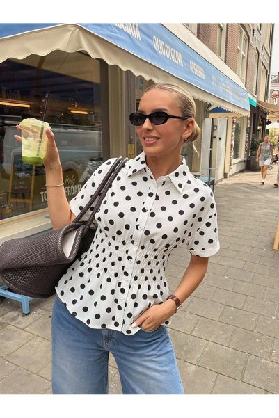 Sheya Short-Sleeved shirt, white